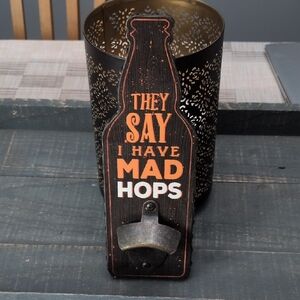 Black and Orange Bottle Opener